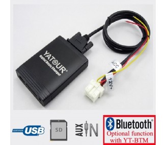 Yatour USB SD AUX mp3 adaptador para Nissan Infiniti FX35 G35 M45 Almera Murano Primera Pathfinder