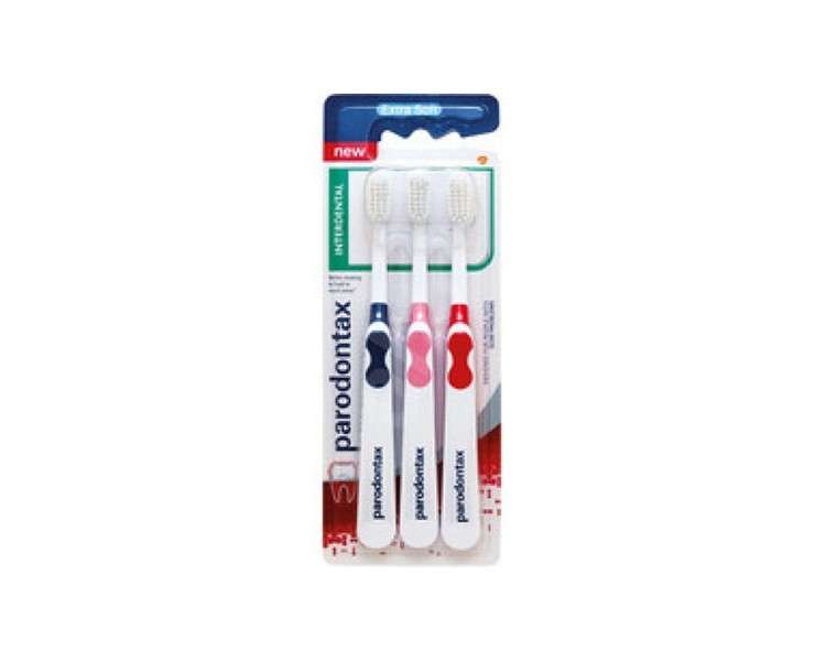 Interdental Extra Soft Toothbrush 3 Pack