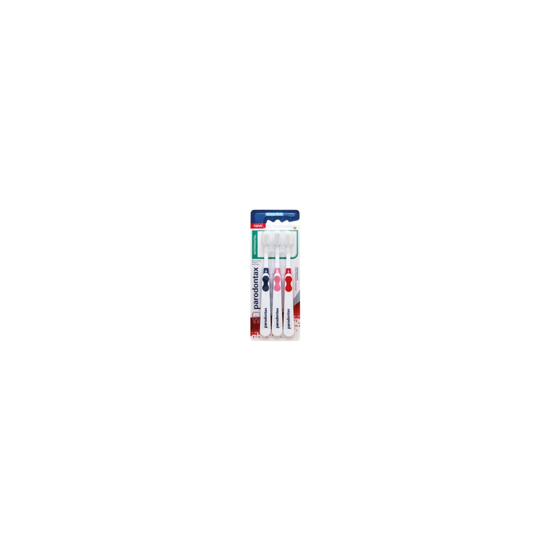 Interdental Extra Soft Toothbrush 3 Pack