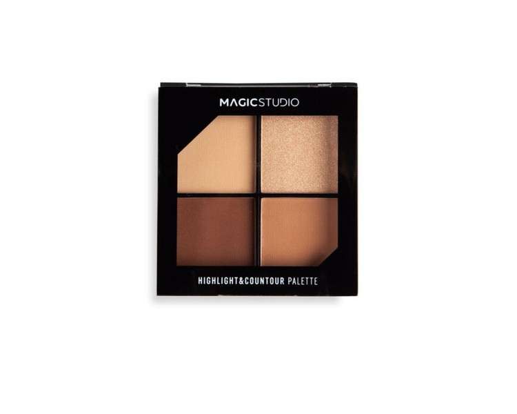 Make-Up Magic Studio Unisex Highlight & Contour Palette 2.8 Gr
