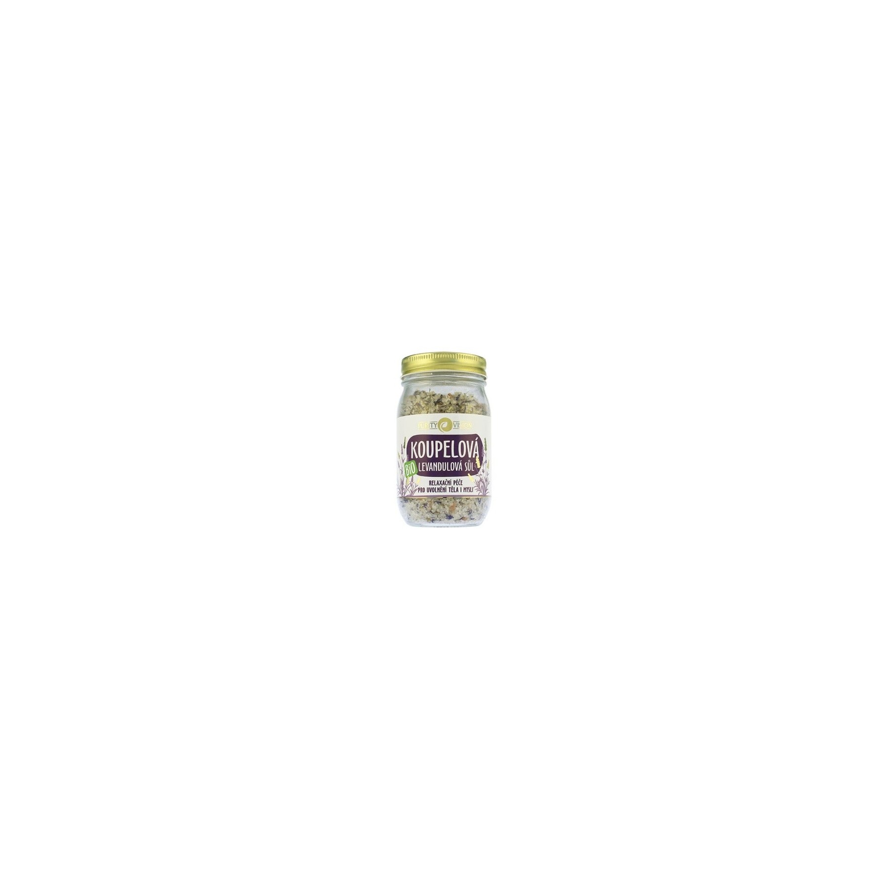 Bio Lavender Bath Salt Purity Vision 400g
