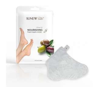 SunewMed+ Olive Oil Nourishing Foot Cream Mask with Jojoba 40g