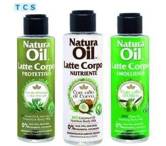 NANI Natura Oil Nourishing Body Milk with Organic Oils 3 Varieties 100ml Each