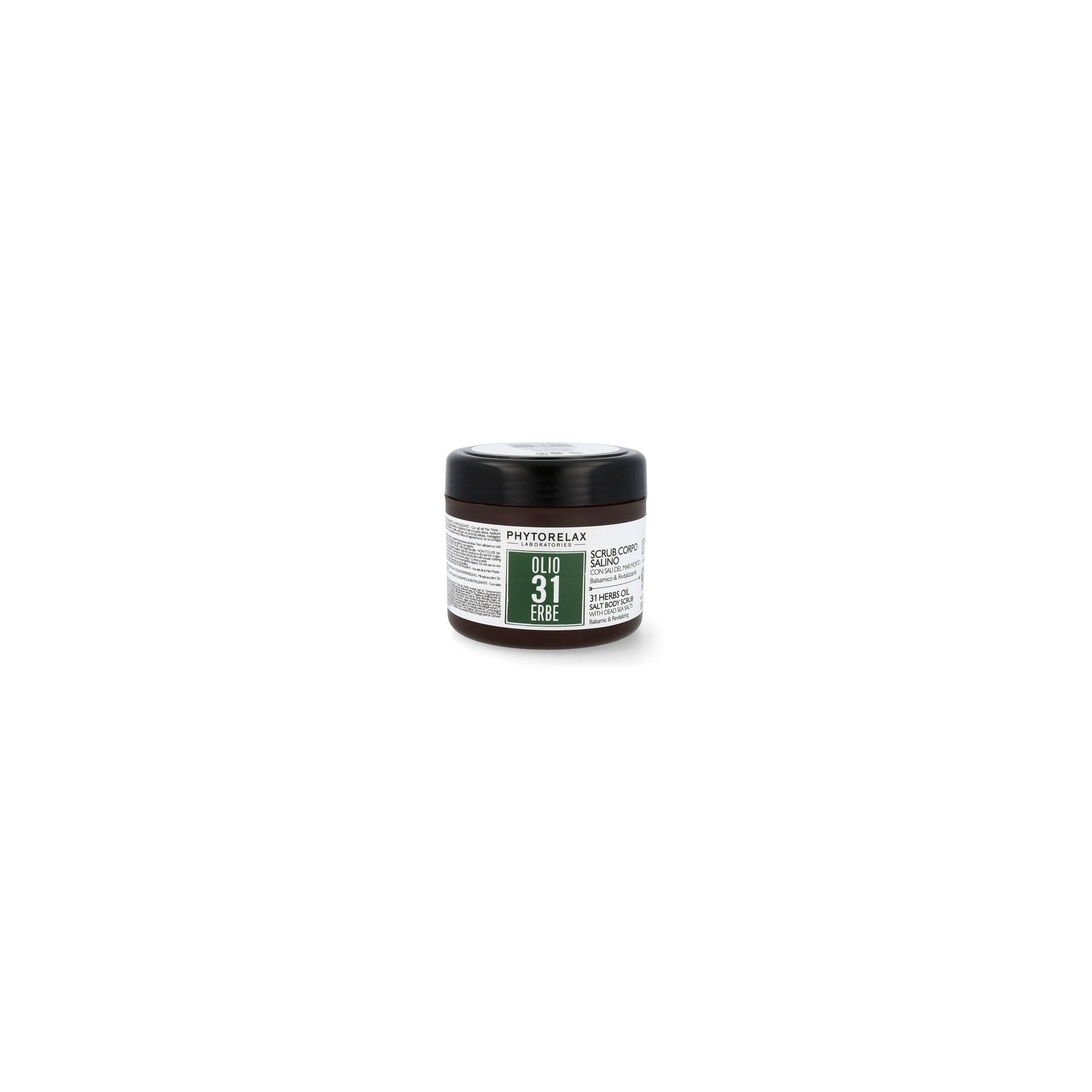 Phytorelax Olio 31 Herbs Body Scrub Salt Body Peeling 500g