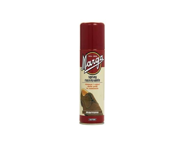 MARGA Polished Brown Spray 150ml Shoe and Footwear Product