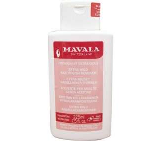 Mavala Extra Mild Pink Nail Polish Remover 225ml