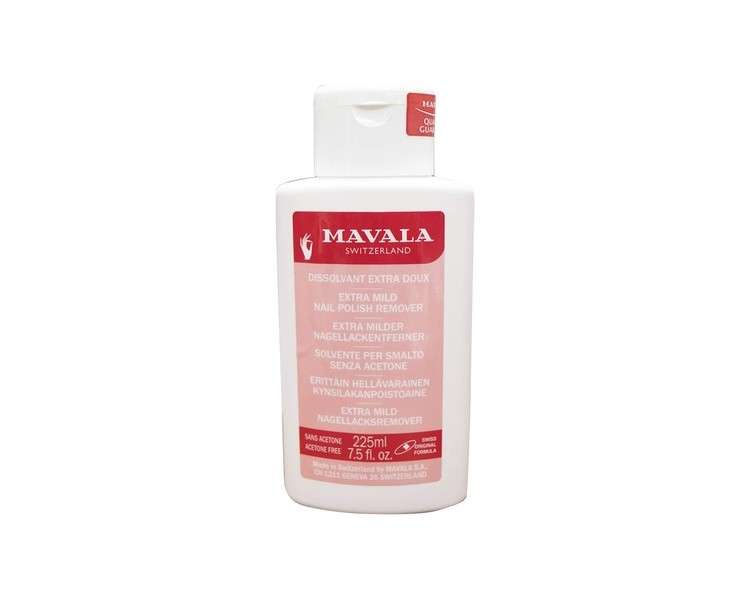 Mavala Extra Mild Pink Nail Polish Remover 225ml
