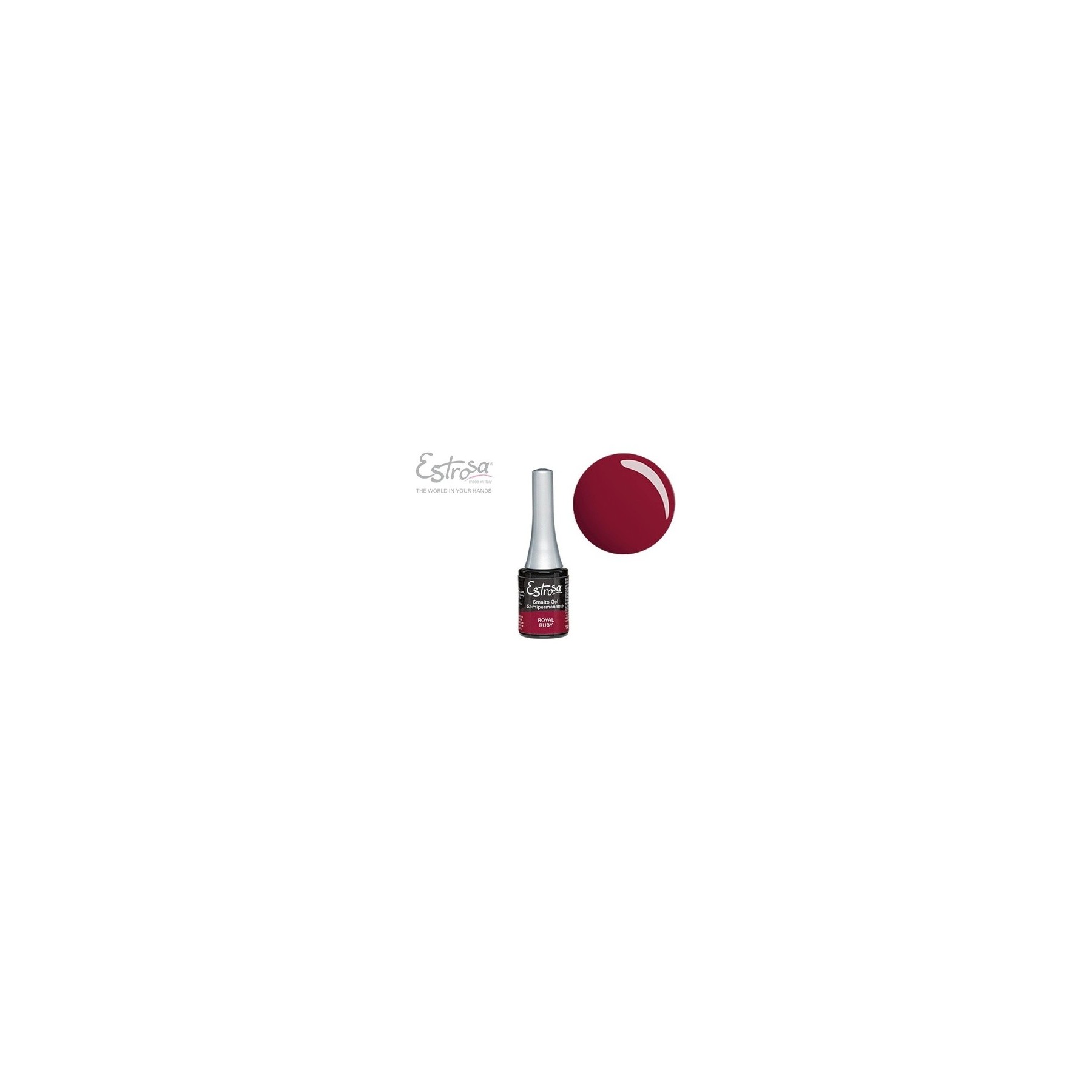 Estrosa Gel Nail Polish Royal Ruby 50g 7128 - Royal Ruby