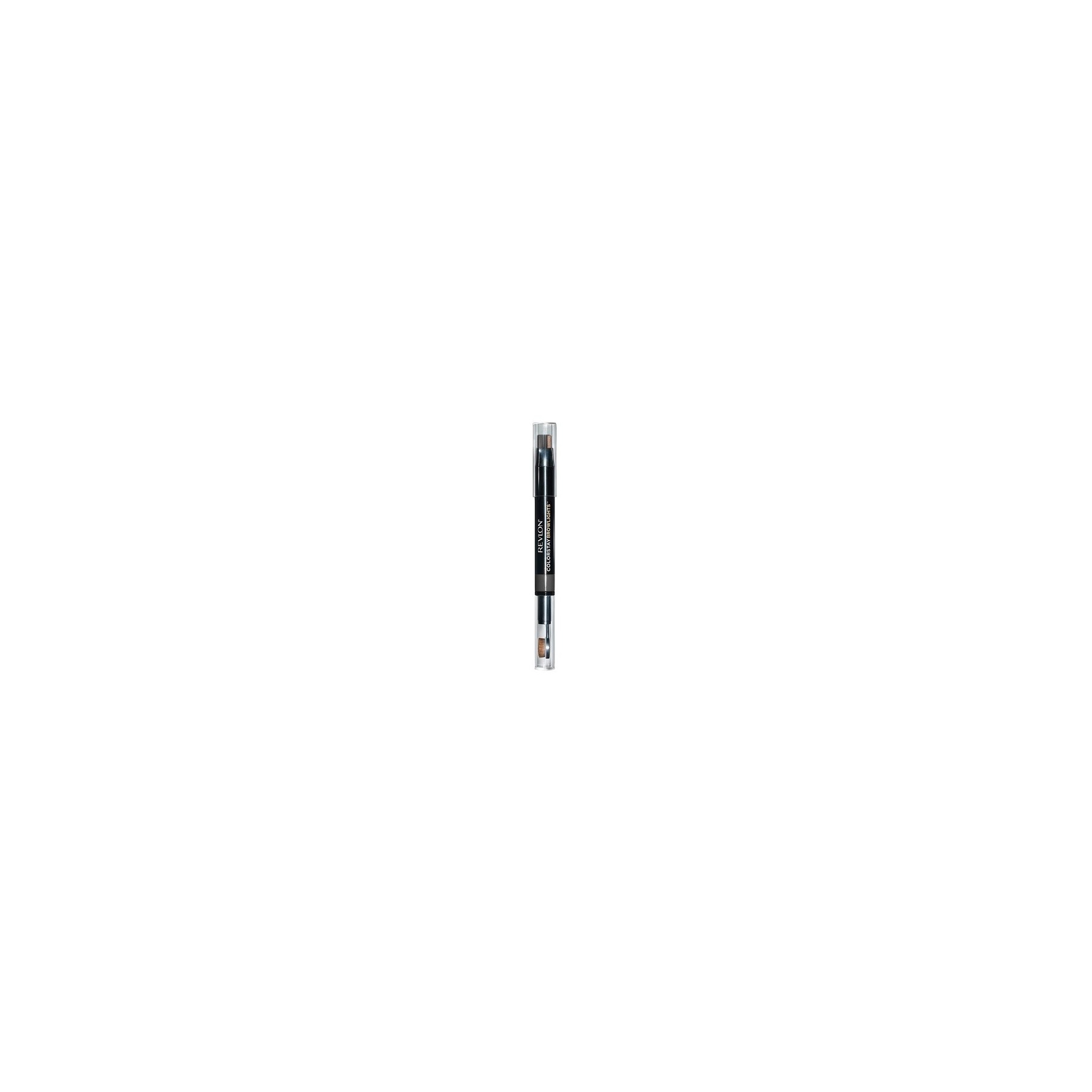 Revlon Colorstay Browlights Pencil Eyebrow Pencil and Brow Highlighter 0.55lb Soft Black