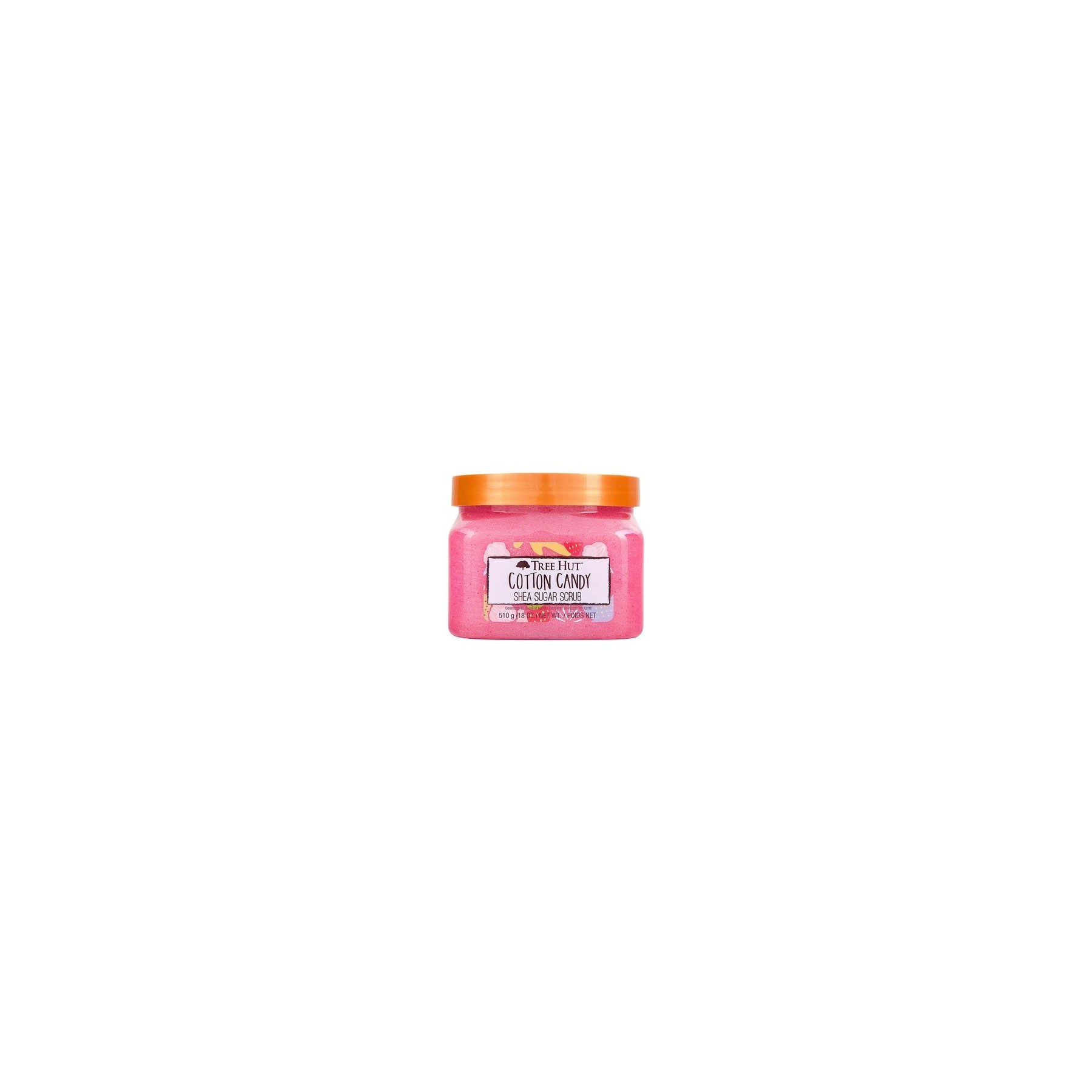 Cotton Candy Shea Sugar Scrub 18 Ounce
