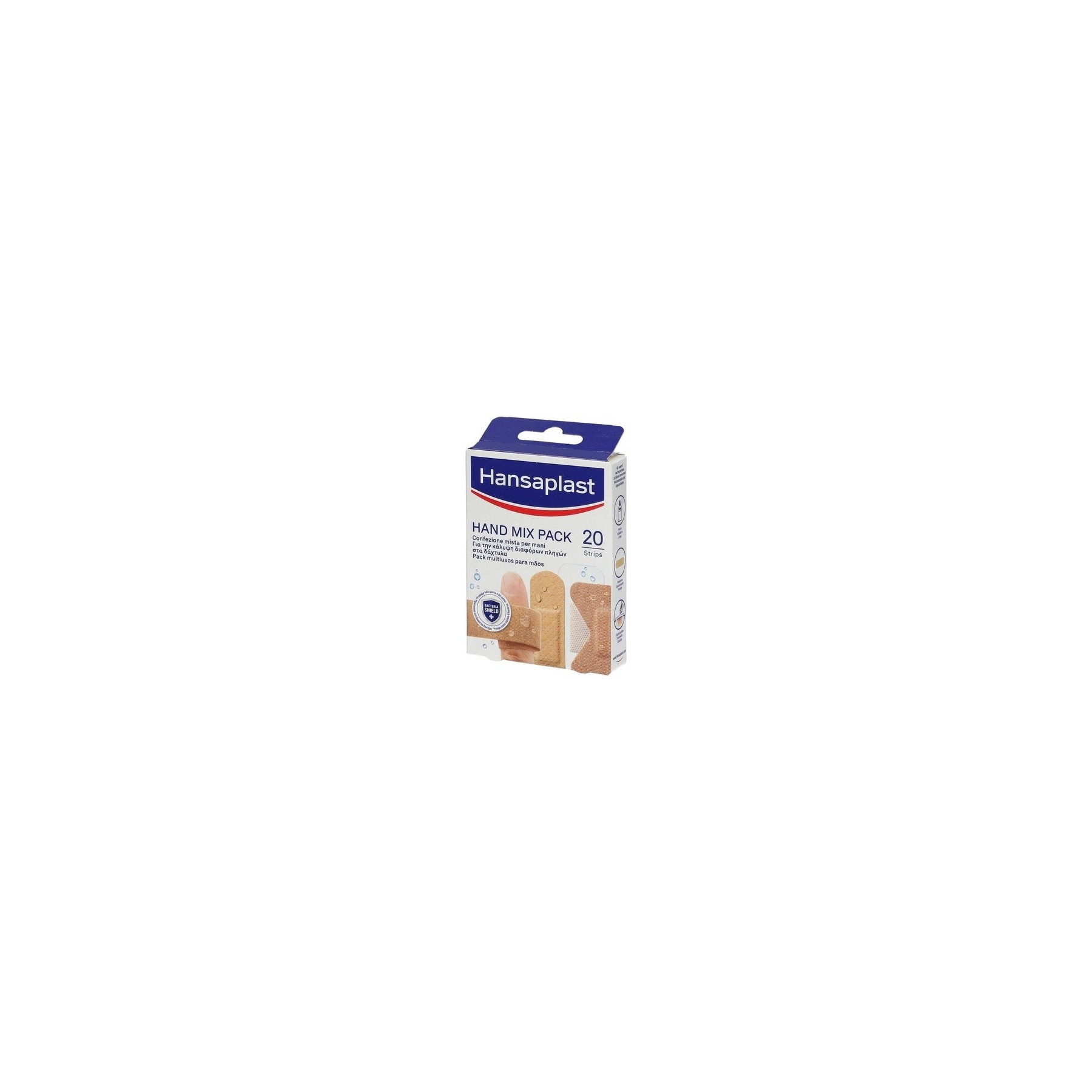 Hansaplast Hand Mix Pack Mixed Plasters 20 Plasters
