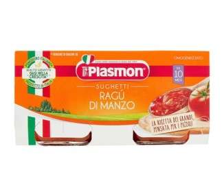 Plasmon Beef Ragu Sauce 80g - Pack of 2
