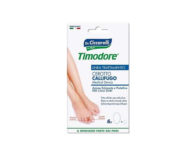 Timodore Callifughi Plasters for Hard Calluses