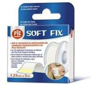 Pic Soft Fix Adhesive Bandage Roll with Dispenser 5x500