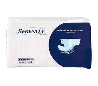 Serenity Classic Maxi-Format Panty Liners Size L