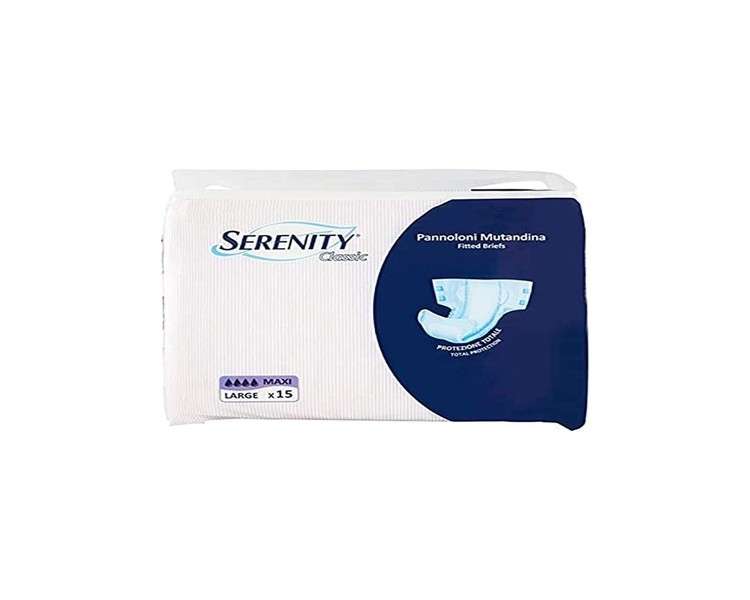 Serenity Classic Maxi-Format Panty Liners Size L