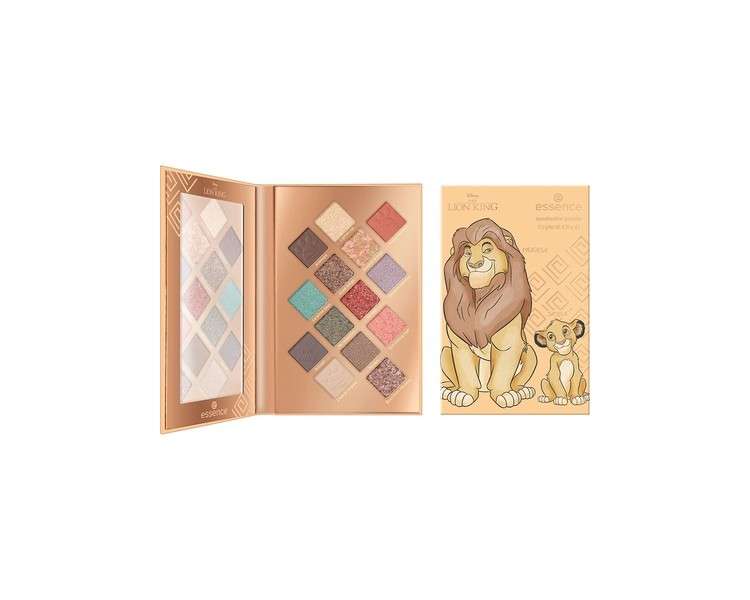 essence The Lion King Eyeshadow Palette Limited Edition Disney Collection 14 Highly Pigmented Shadows - Dream Big Little One