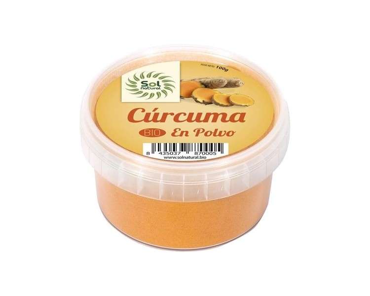 Solnatural Organic Curcuma Powder 100g