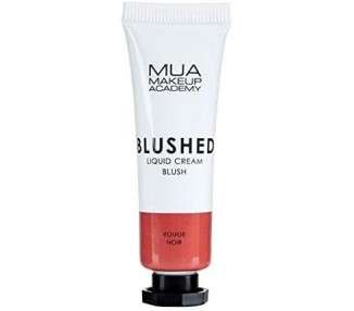 MUA Make Up Academy Blushed Liquid Cream Blusher Cosmetics Rouge Noir