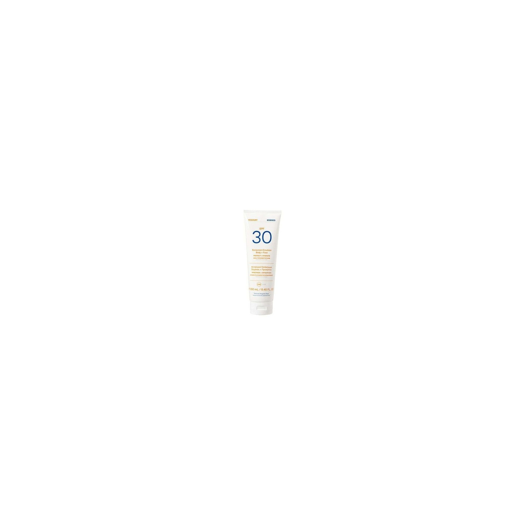 Korres Yoghurt SPF30 Body & Face Sunscreen Emulsion 250ml