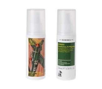 Korres Natural Insect Repellent Eucalyptus Bilberry 100ml