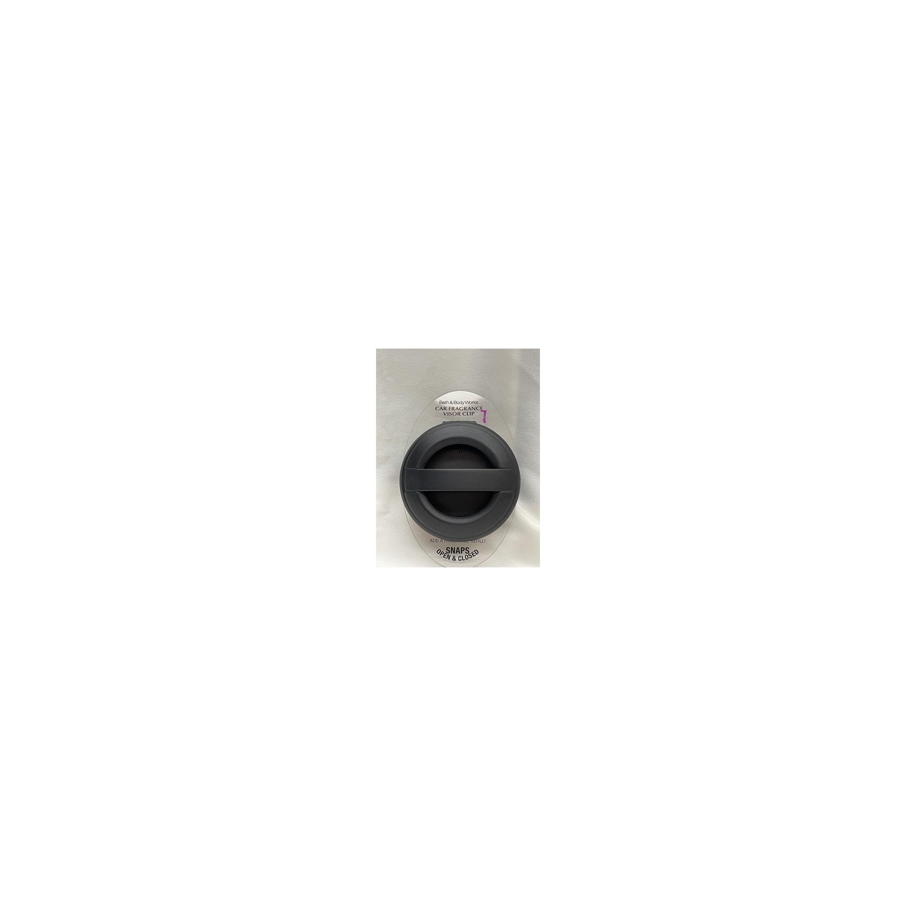 Bath Body Works Scentportable Visor Clip Matte Black