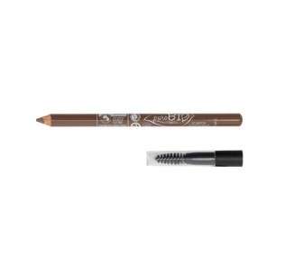 PuroBio Eco Eyeliner and Eyebrow Pencil Almond with Brush