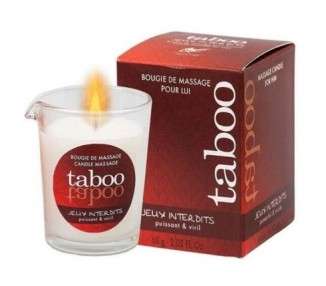 Taboo Men's Braiding Partner Massage Wellness Candle 60g