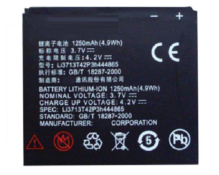 Bateria Interna Para Telstra Base, Mpn Original: Li3713T42P3H444865