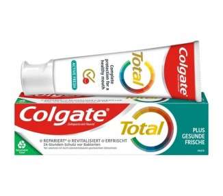 Colgate Total Plus Healthy Freshness Toothpaste 75ml - Mint Flavored Cavity and Plaque Protection