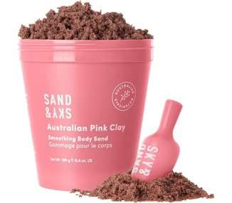 Sand & Sky Australian Pink Clay Smoothing Body Sand Organic Exfoliating Body Scrub