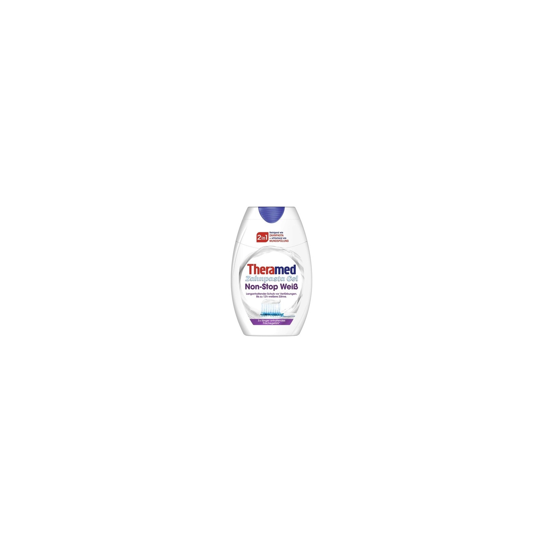 Theramed 2-in-1 Non-Stop White Toothpaste 75ml - Pack of 3