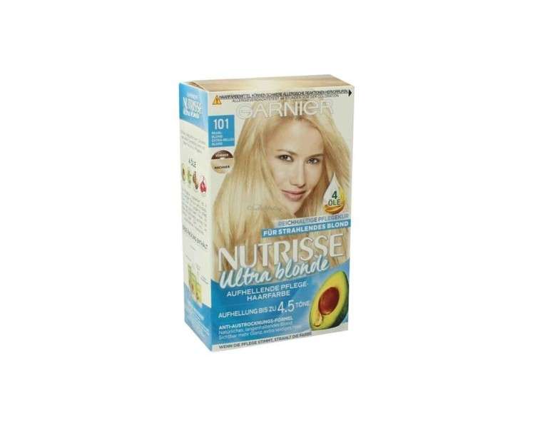 Garnier Nutrisse Cream Hair Color 101 Pearl Blonde Extra Light Blonde
