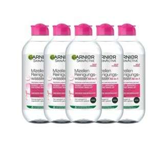 Garnier Micellar Cleansing Water All-in-1 Cleansing Face Wash for Dry & Sensitive Skin SkinActive 400ml