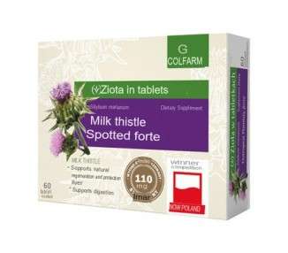 COLFARM Milk Thistle Forte 60 Capsules