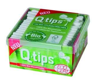 Q-tips Bio Care Sticks Cube Box 160 Sticks