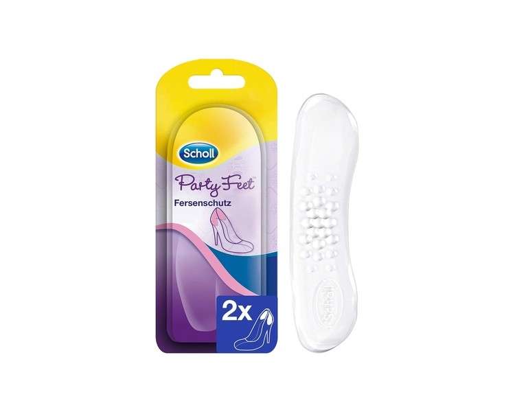 Scholl Party Feet Heel Protection Gel Insole with GelActiv Technology for Almost All Women's Shoes