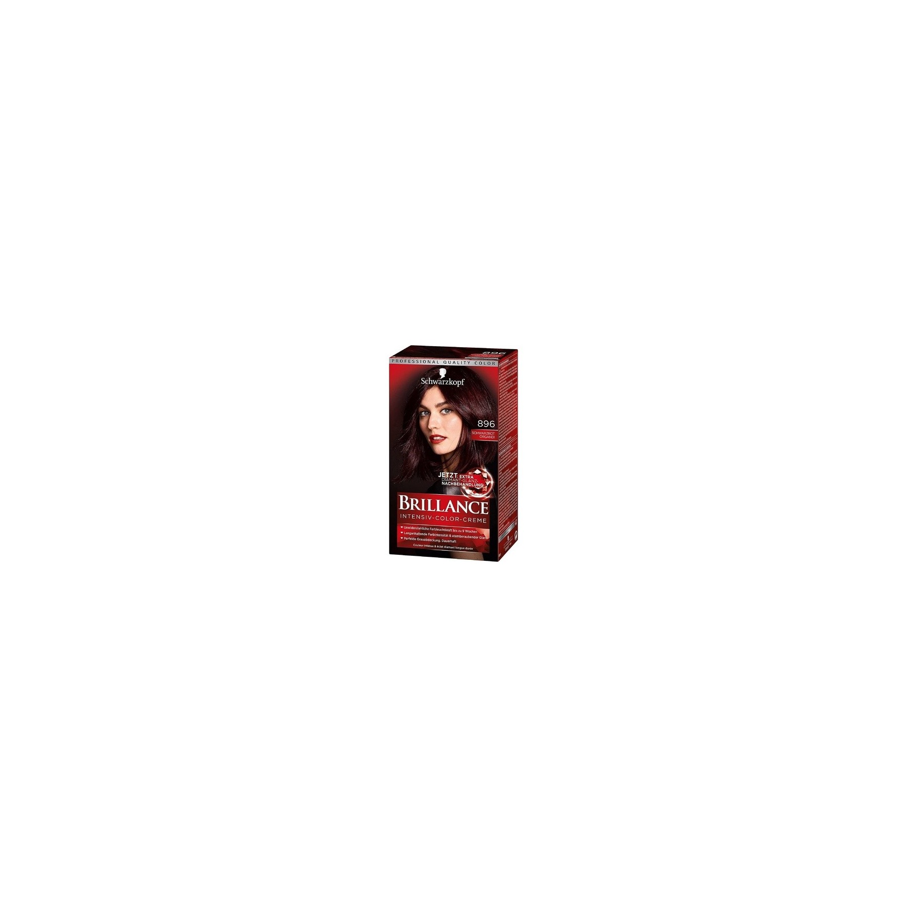 Schwarzkopf Poly Brillance Black Red 96