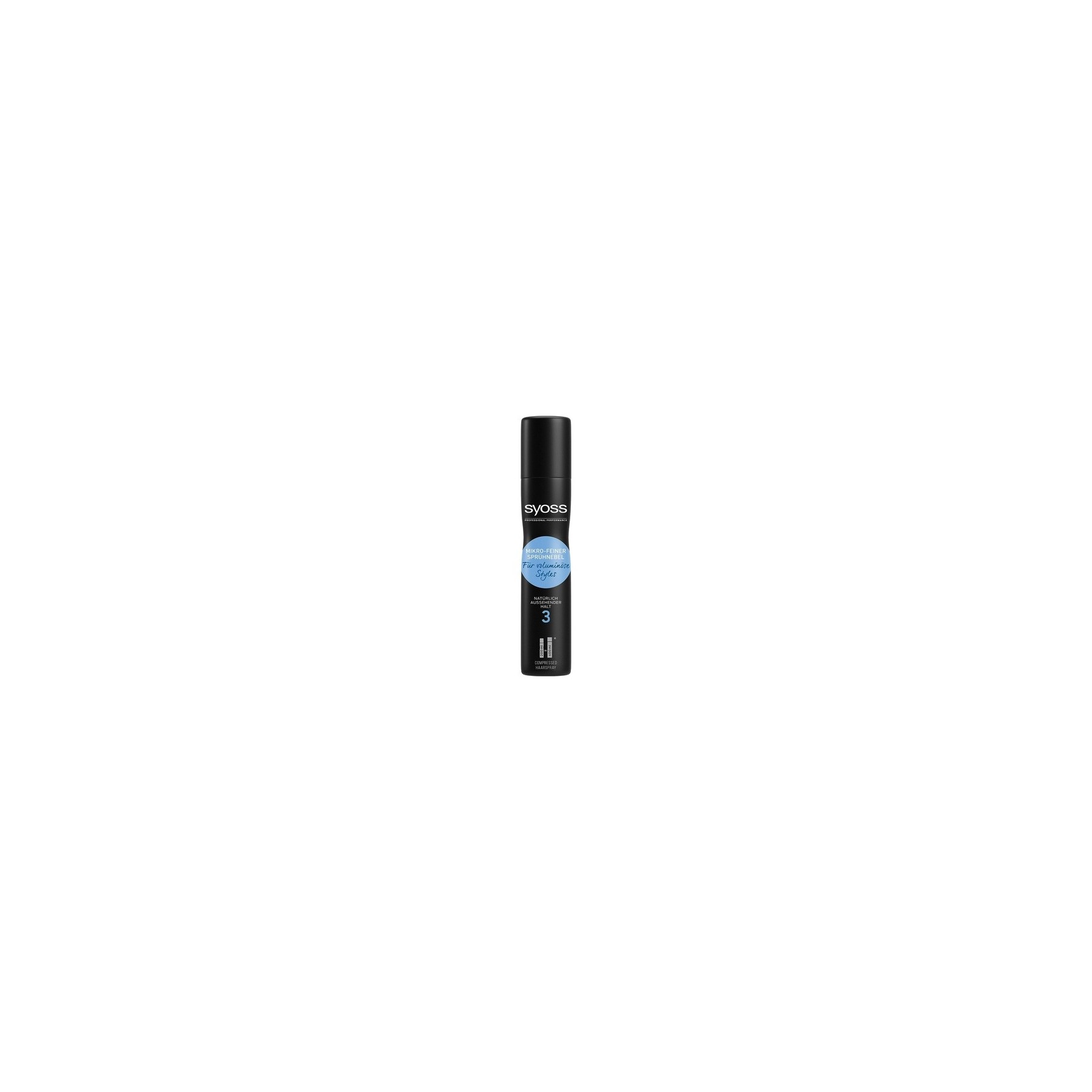 Syoss Compressed Hairspray Blue 200ml