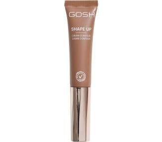 GOSH Cream Contour SHAPE UP Contouring Stick for Defined Facial Features and Smooth Blending 002 Medium - Deep
