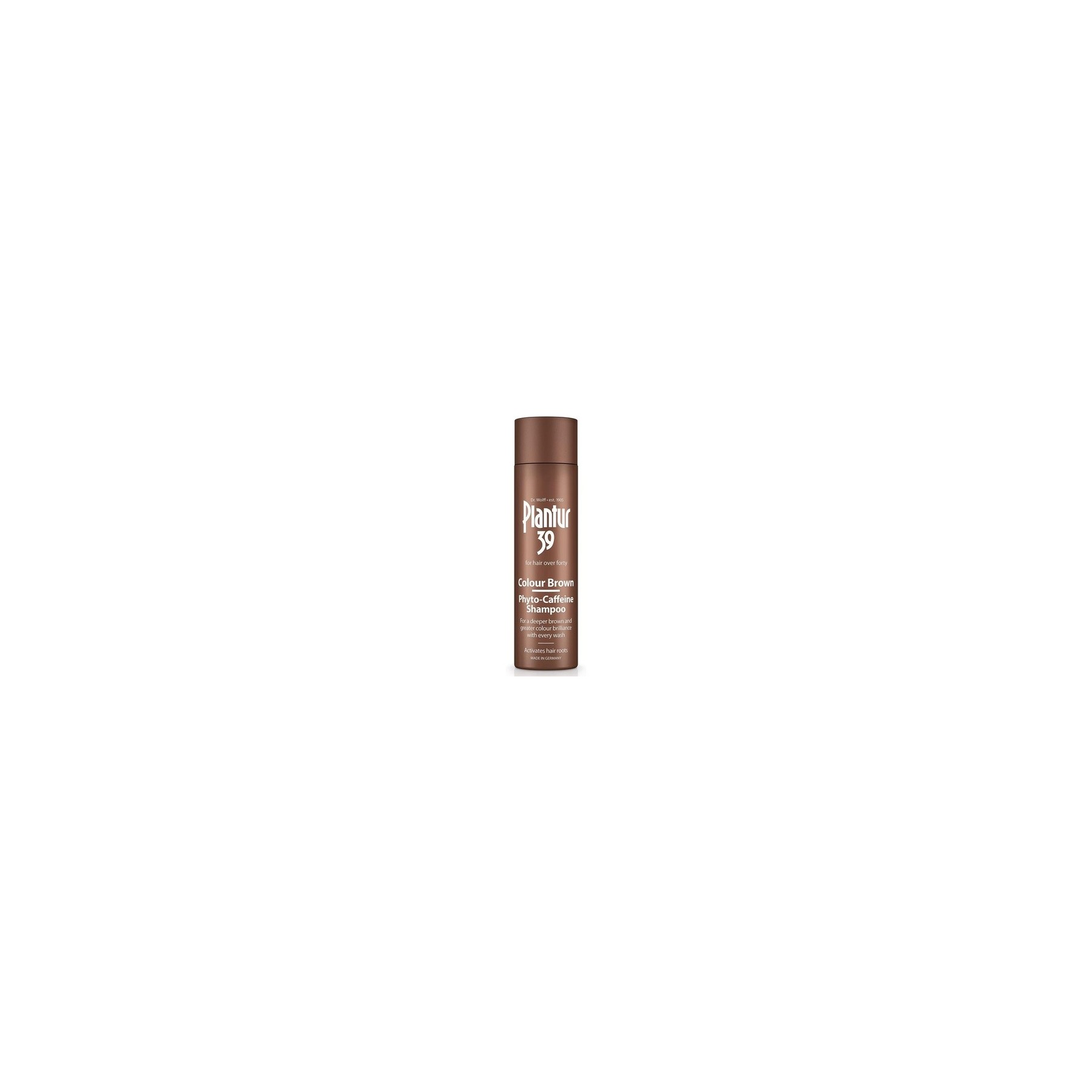 Plantur 39 Caffeine Brown Shampoo for Brunette Hair 250ml