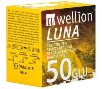 Wellion Luna 50 Blood Sugar Strips