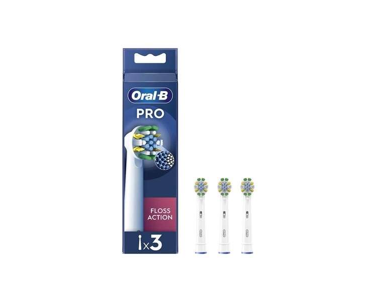 Oral-B Pro Floss Action Replacement Heads 3 Brush Heads