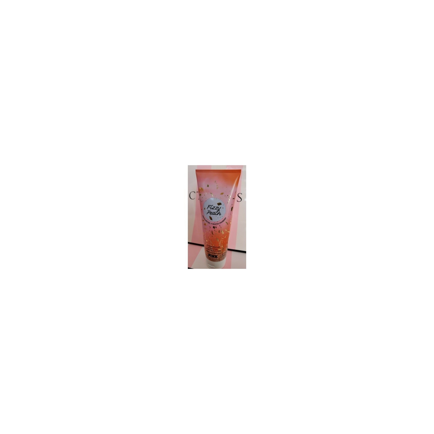 Victoria's Secret Fizzy Peach 24 Hour Moisturizing Body Lotion 8.0oz