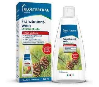 Klosterfrau Mobilind Franzbranntwein Latschenkiefer Pain Relief and Circulation Enhancing 200ml