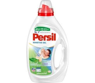 Persil Sensitive Gel Liquid Detergent for Allergies & Babies with Soothing Aloe Vera for Sensitive Skin