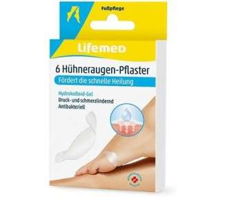 Lifemed Chicken Eye Plaster 4.5cm x 2.2cm Transparent - Protects Against Bacteria and Promotes Fast Healing