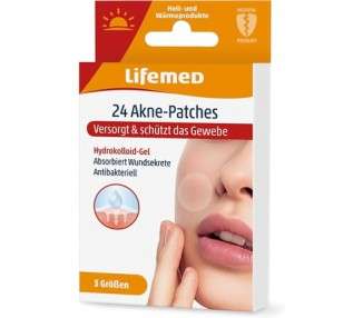 Lifemed Acne Patches Transparent 3 Sizes for Clear Skin