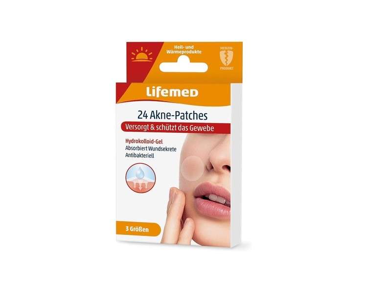 Lifemed Acne Patches Transparent 3 Sizes for Clear Skin