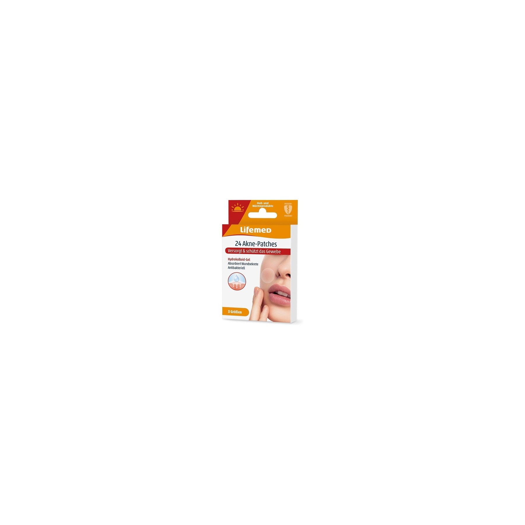 Lifemed Acne Patches Transparent 3 Sizes for Clear Skin